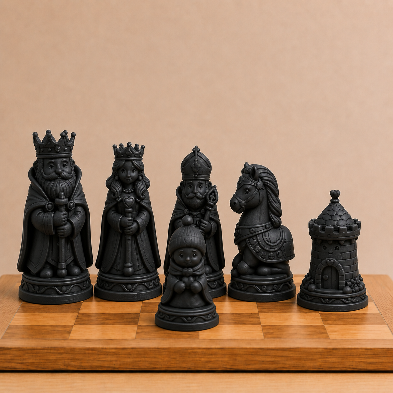 Royal Fairy Chess Pieces