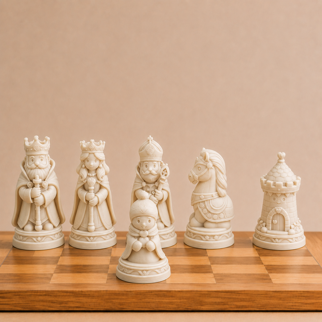 Royal Fairy Chess Pieces