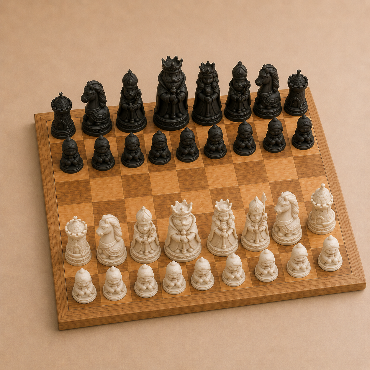 Royal Fairy Chess Pieces