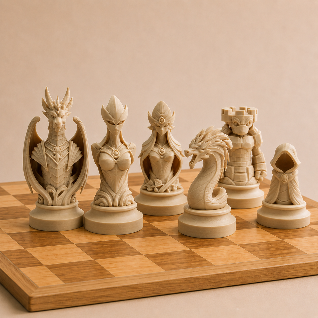 Fantasy Chess Pieces