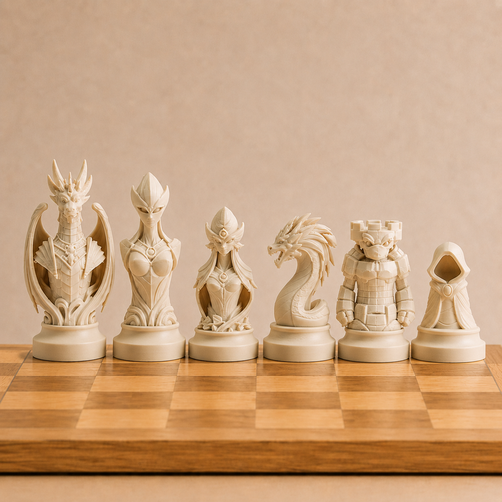 Fantasy Chess Pieces