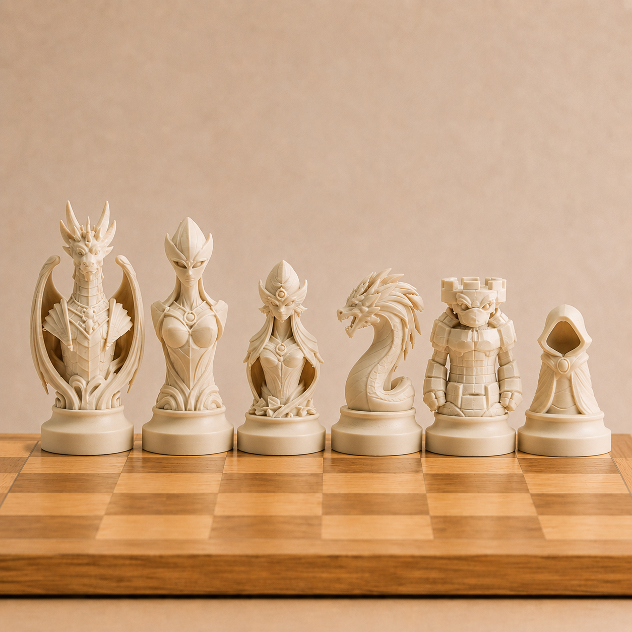 Fantasy Chess Pieces