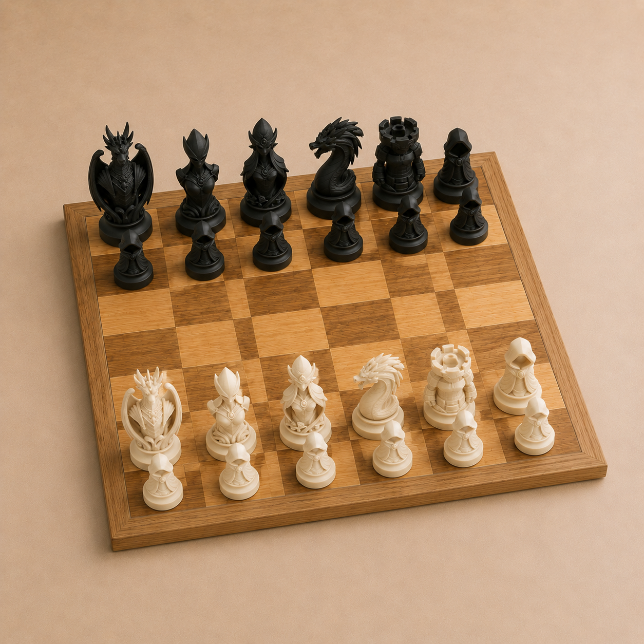 Fantasy Chess Pieces