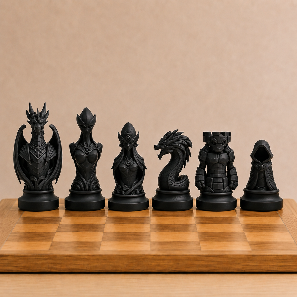 Fantasy Chess Pieces