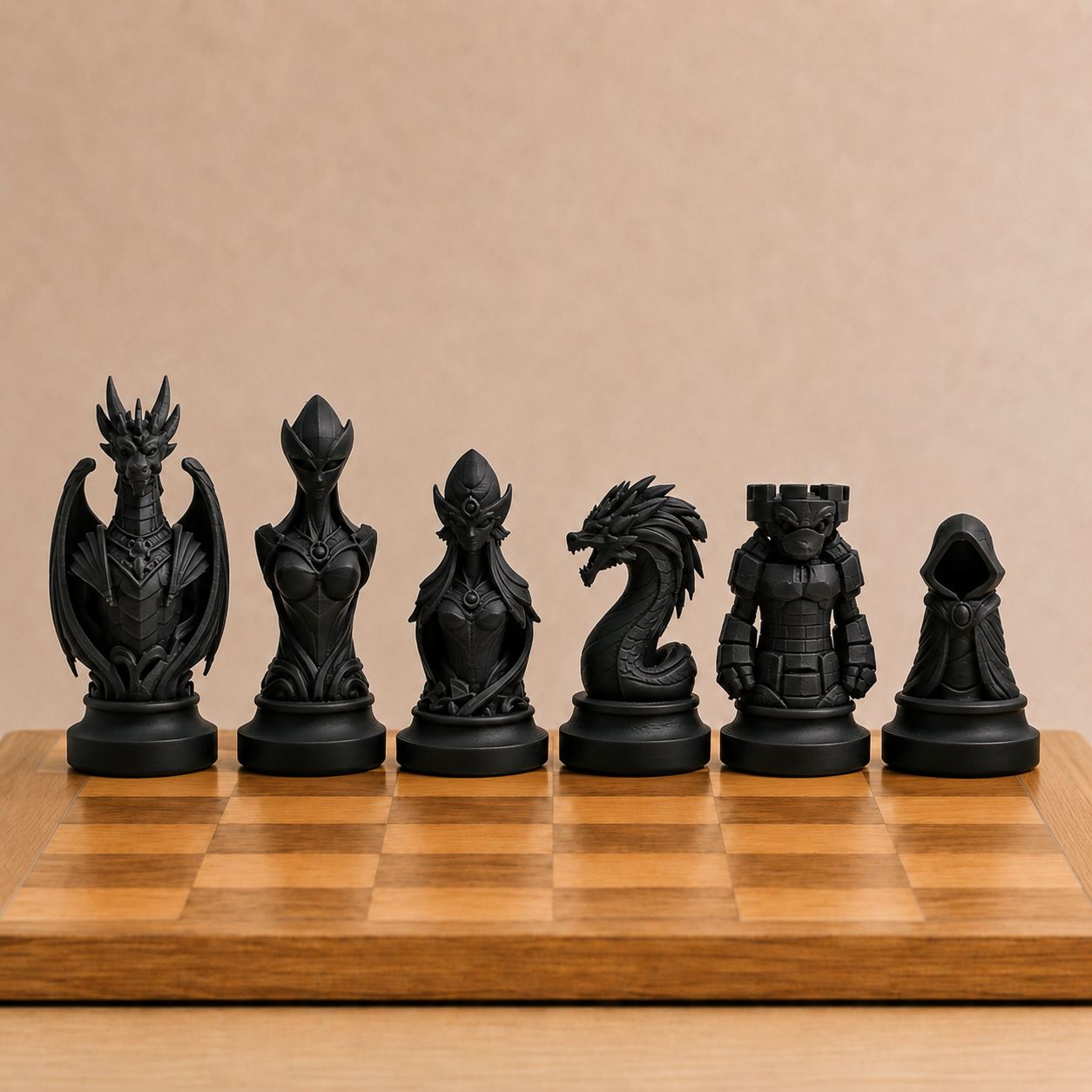Fantasy Chess Pieces
