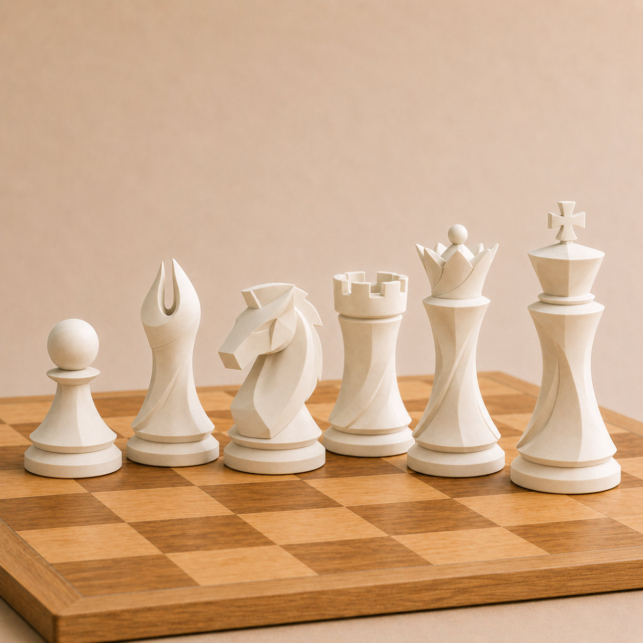 Modren Chess Pieces