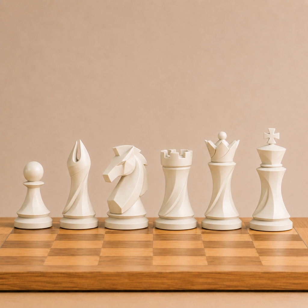 Modren Chess Pieces