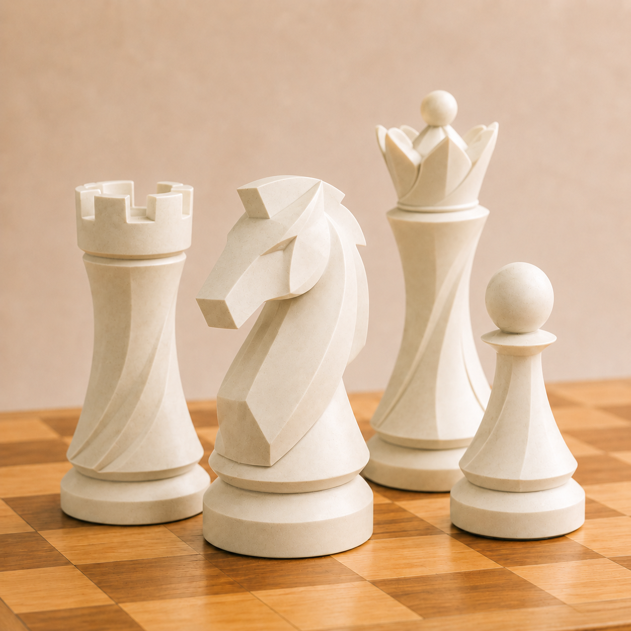 Modren Chess Pieces