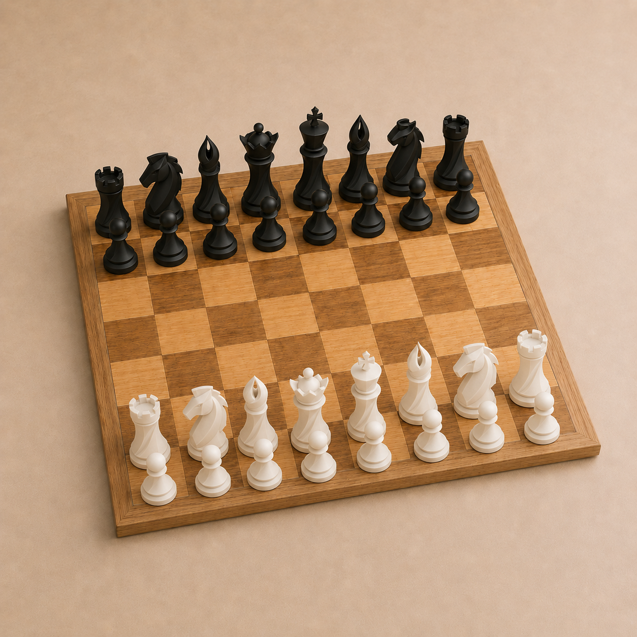 Modren Chess Pieces