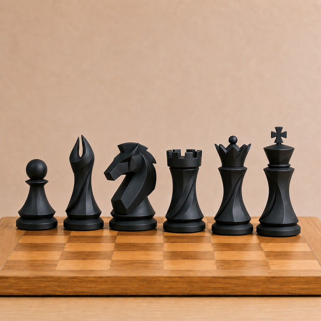 Modren Chess Pieces