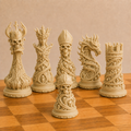 Gothic Ornamental Chess Pieces