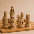 Indigenes Chess Set Pieces