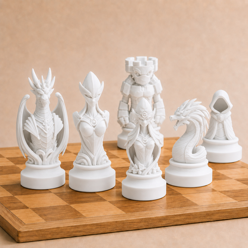 Fantasy Chess Pieces