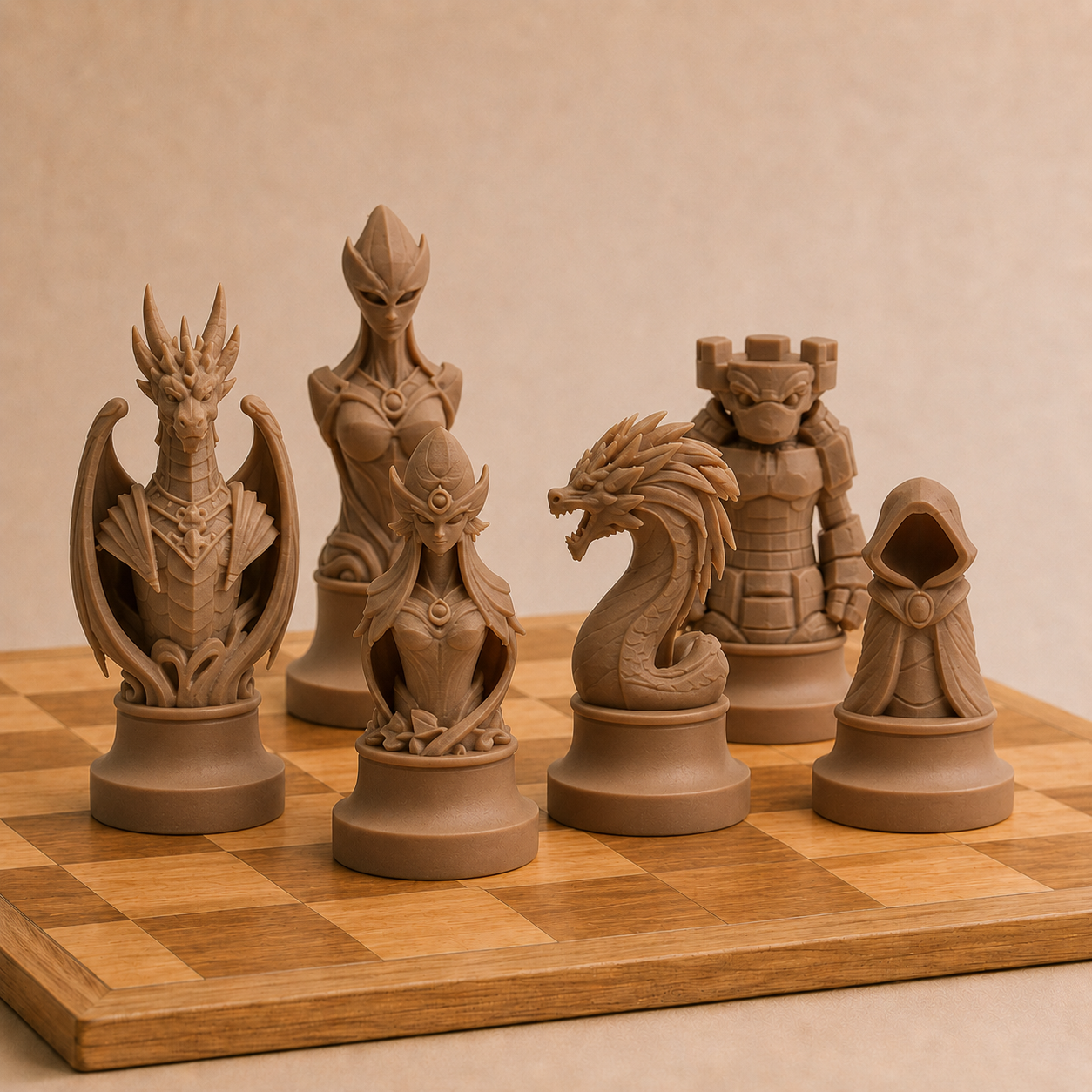Fantasy Chess Pieces