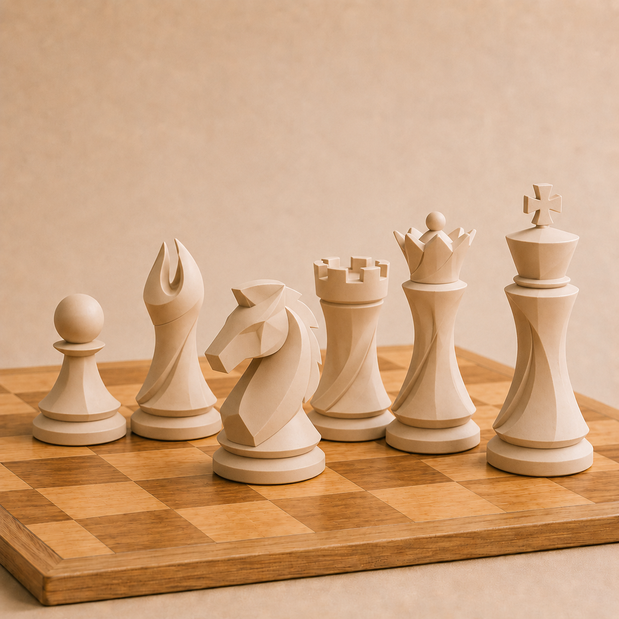 Modren Chess Pieces