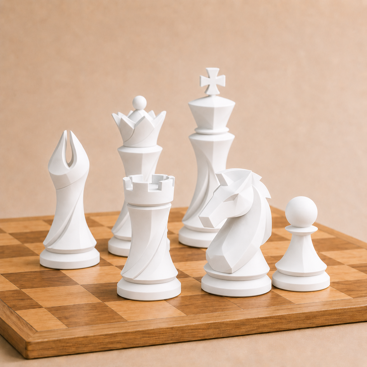 Modren Chess Pieces