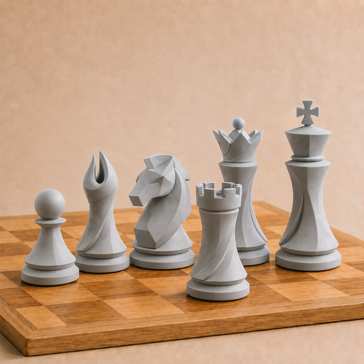 Modren Chess Pieces